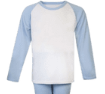 PJS SKY BLUE Kids' Pyjamas