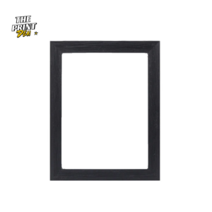 Plastic Photo Panel With Aluminium Insert - Black 8"