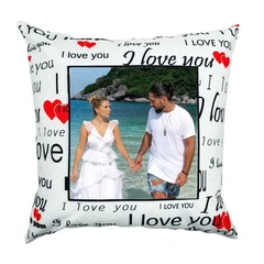 I love You Cushion Cover