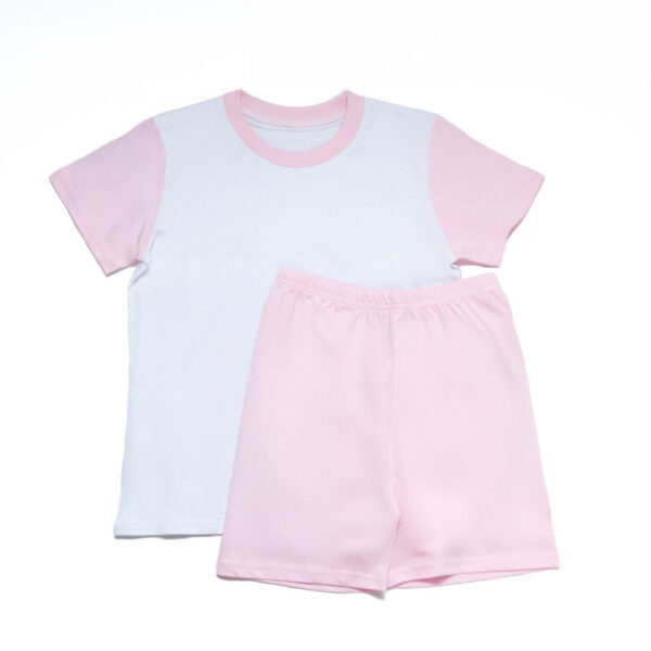 pink short sleeve