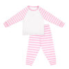 pink striped