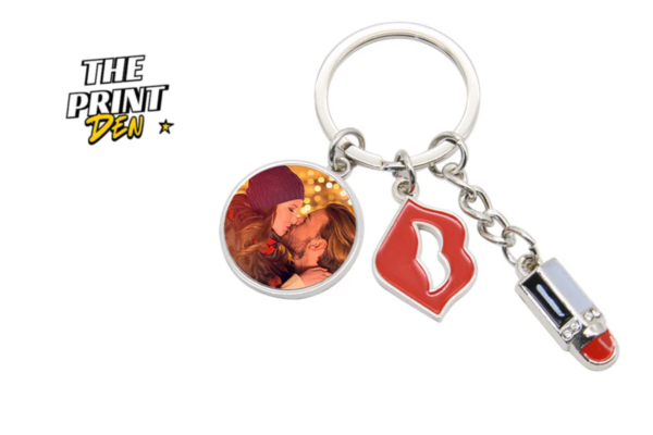 Lipstick keyring