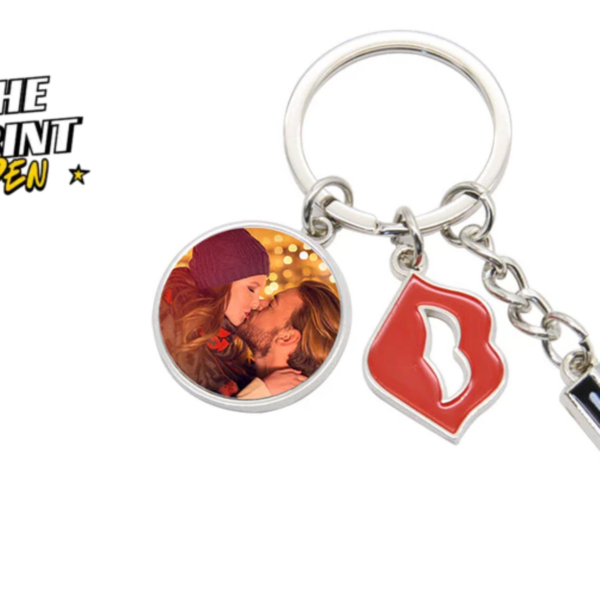 Lipstick keyring