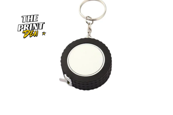 Tyre Tape Measure Keyring - 1m Length
