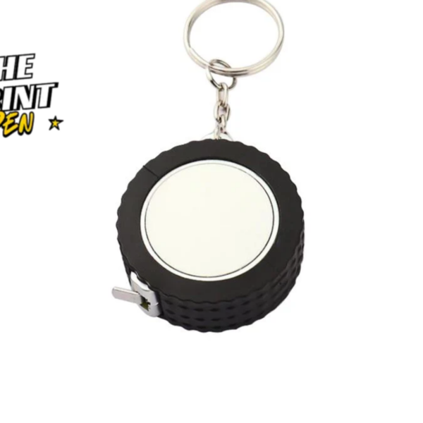 Tyre Tape Measure Keyring - 1m Length